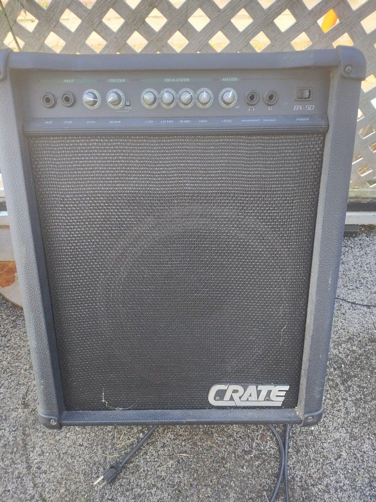 Crate BX-50 Amp