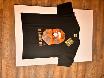 BAPE By Bathing Ape Black Graphic T-Shirt