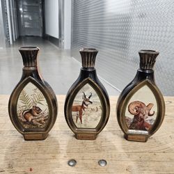 JIM BEAM DECANTER SET, EMPTY