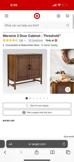 Warwick Entrance Cabinet 