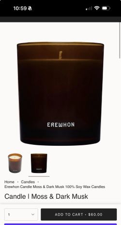 Erewhon Candle 