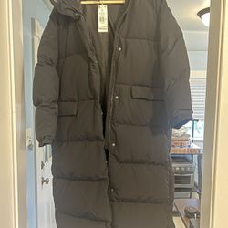 Womens Adidas Long Padded Winter Jacket