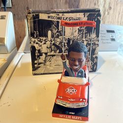 Willie mays 60th anniversary bobble head