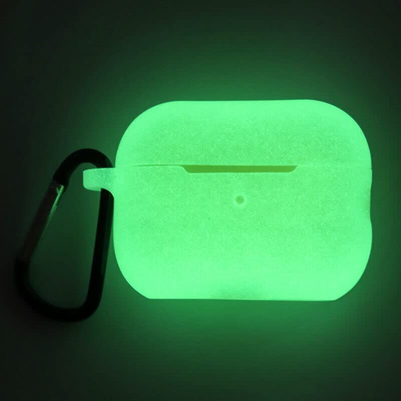 Airpods Pro 2 Silicone Case Glow in Dark Green