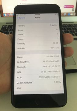 IPHONE 7 PLUS 32 GB T-MOBILE METRO PCS SIMPLE MOBILE