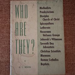 Who Are They? by E.C. Routh