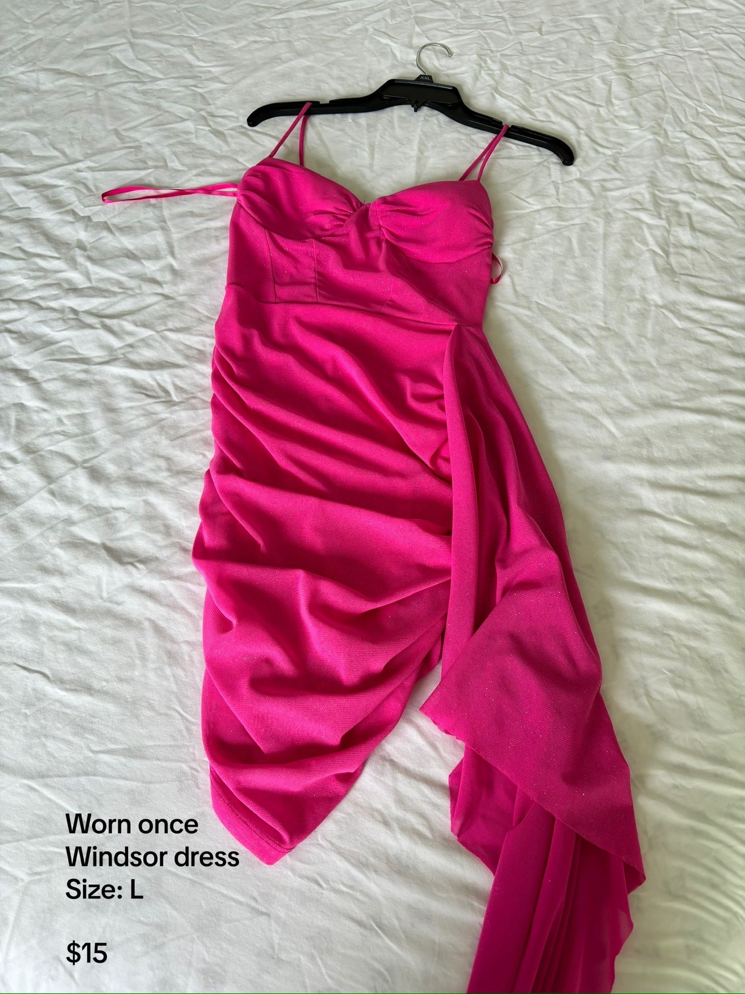 Hot Pink Mini Dress