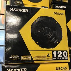 Kicker 4 Inch Speaker On Sale Today