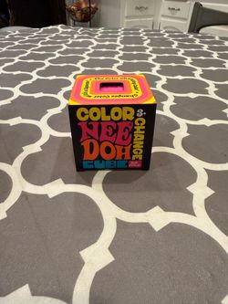 Nee Doh Color Change Cube Stress Toy