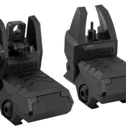 NEW Flip up Battle Iron Sights Front and Rear Sights l