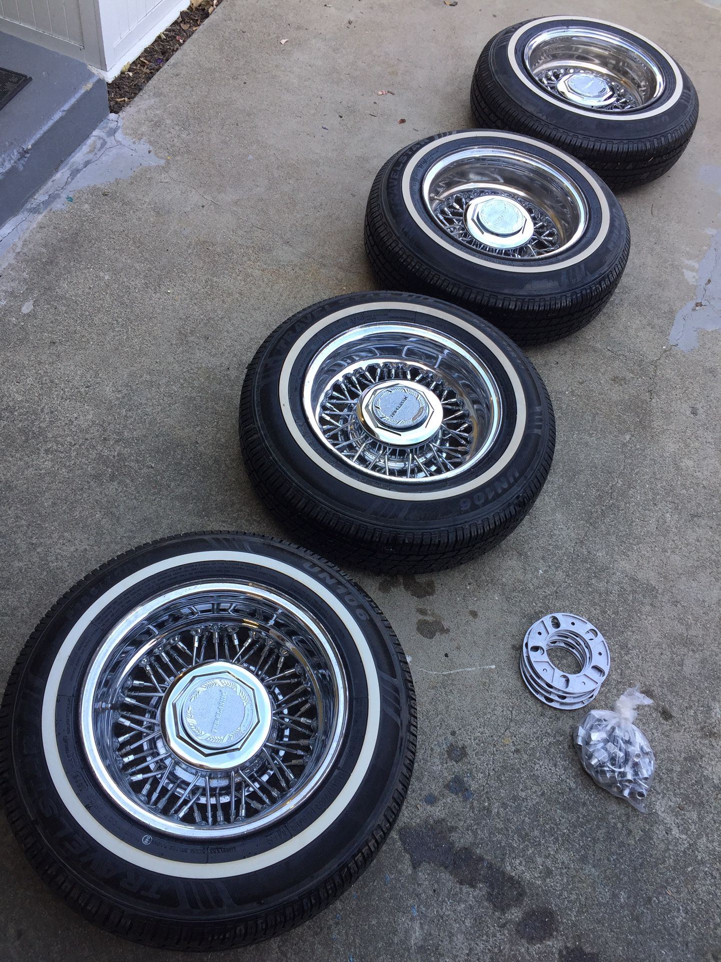 Tru classic wheels wire wheels spokes for Sale in Hayward, CA - OfferUp