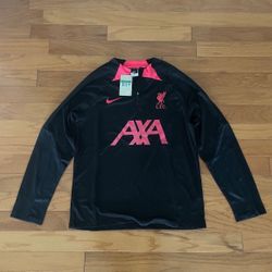 Nike Men's Liverpool Black Strike Drill Top 22/23 BRAND NEW WITH TAGS