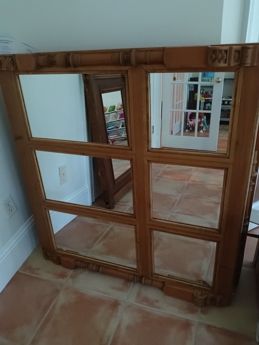 Two Antique Mirrors