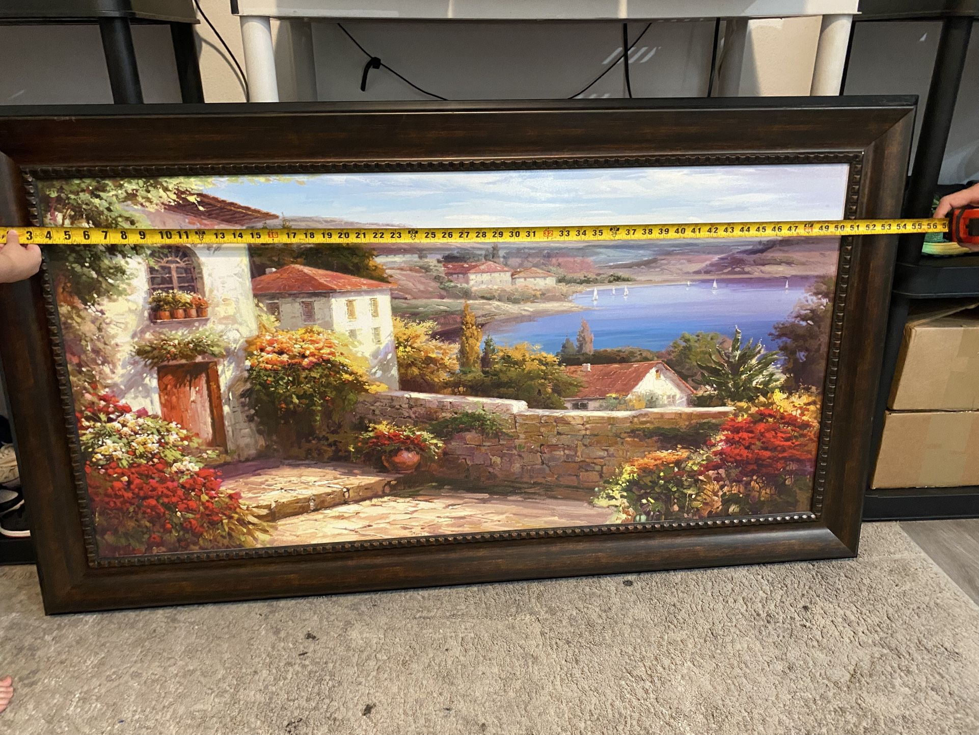 Sunday Afternoon on Lake Maggiore by artist Stephen Livretta. 