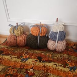 NEW! Halloween Fall Pumpkins Hand Crafted $4. Each