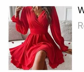 Red dress sz XL