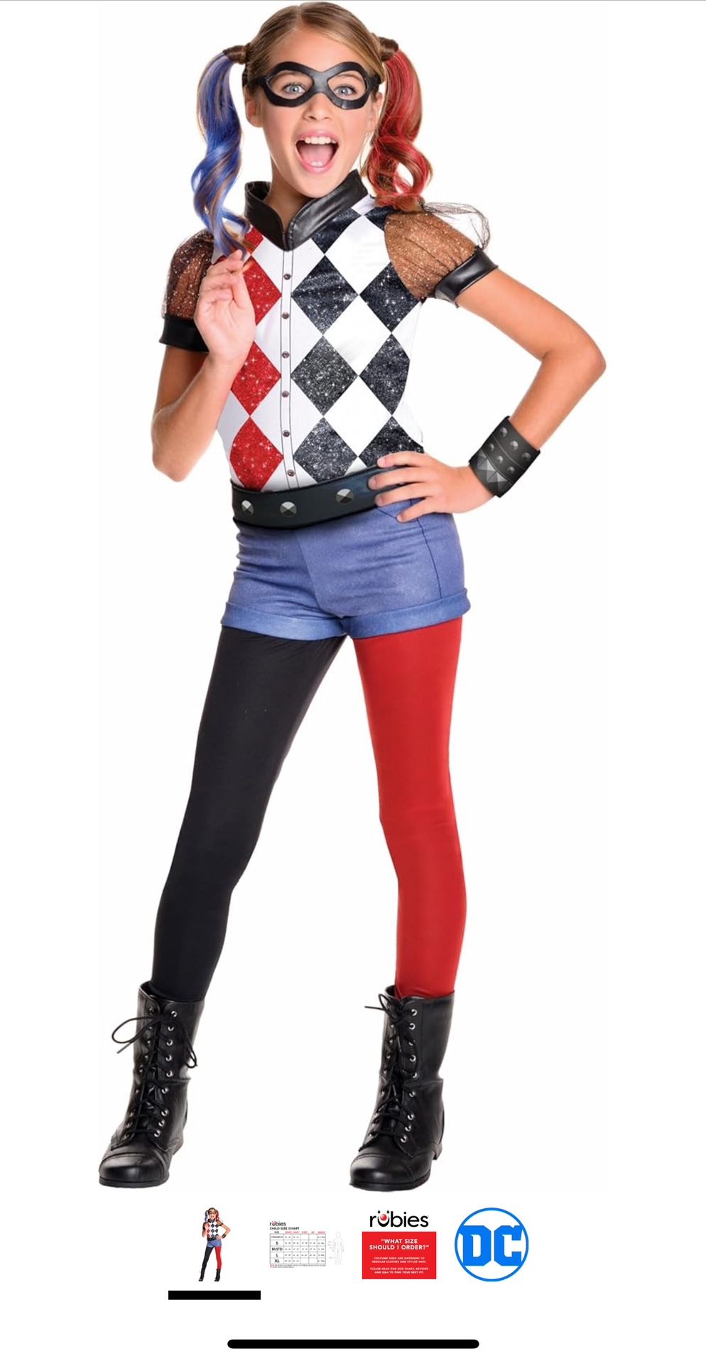 Kids Halloween Costume / Harley Quinn