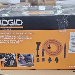 7-pc Auto Detailing Kit Ridgid 