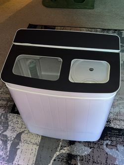 portable washing machine 2 in 1 with dryer - like new