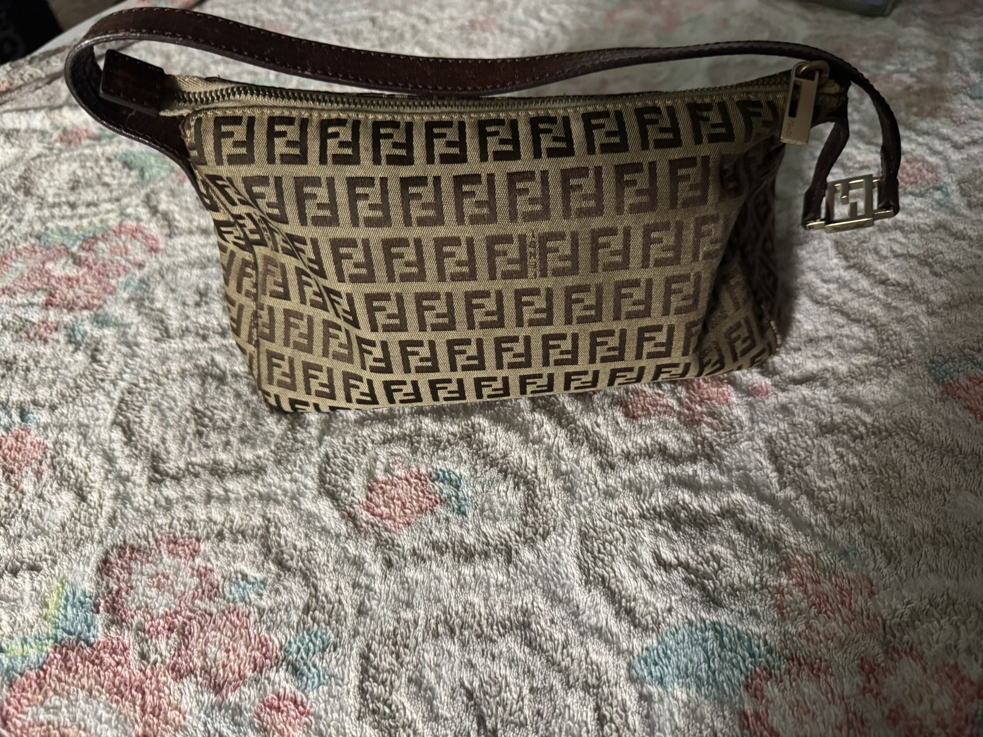 Fendi Zucca Shoulder Bag