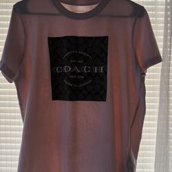 Pink Coach Shirt