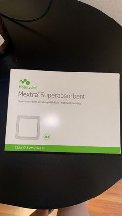 Mölnlycke Mextra Superabsorbent Dressing 5x7 in