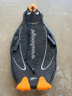 Wham-O SnowBoogie Penguin Foam Snow Sled / Snow Board