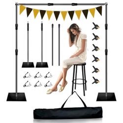 Loowvy Backdrop Stand (8x10ft) Black