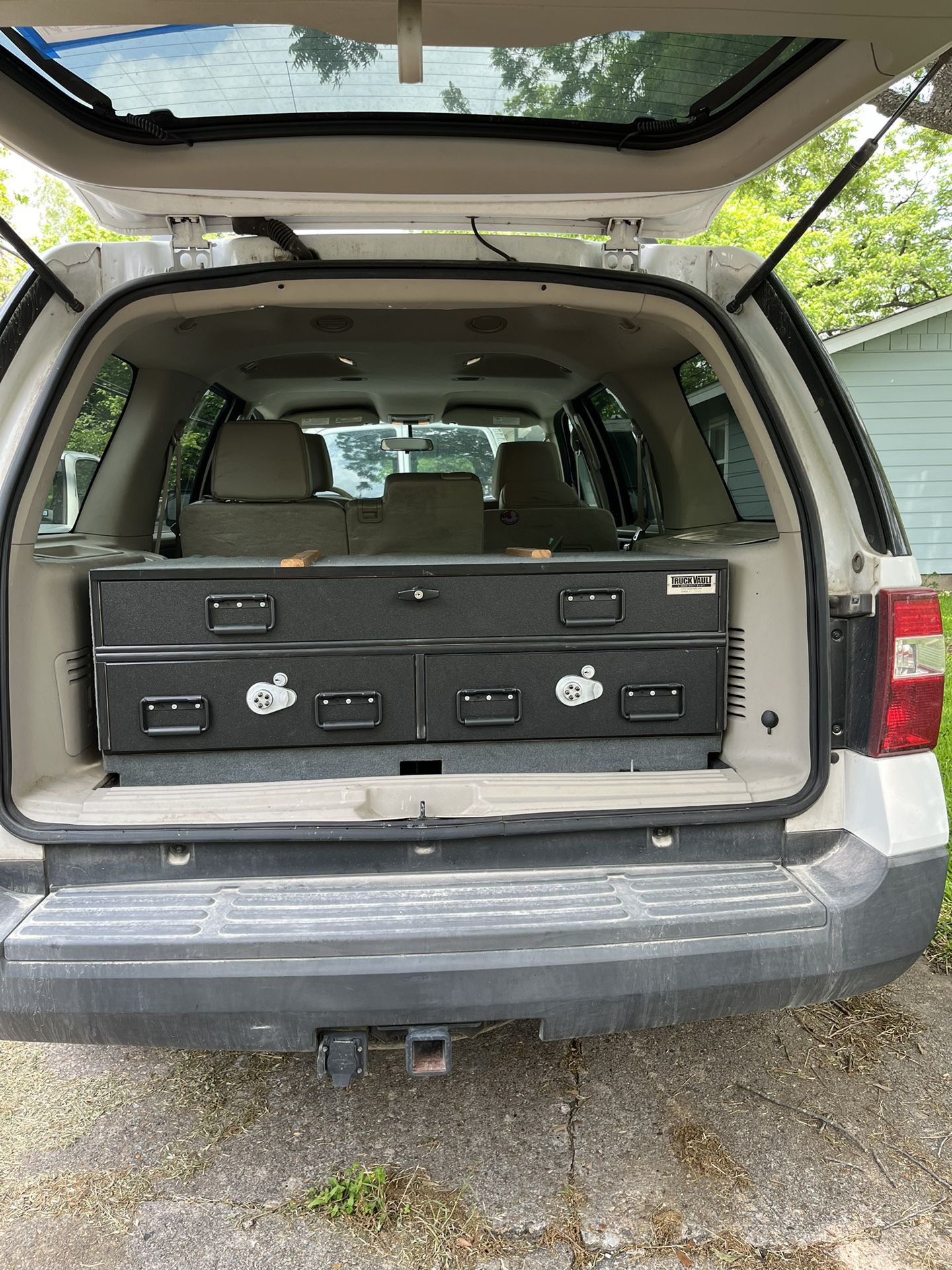 TruckVault 3 Drawer Locking Safe For Ford Expedition