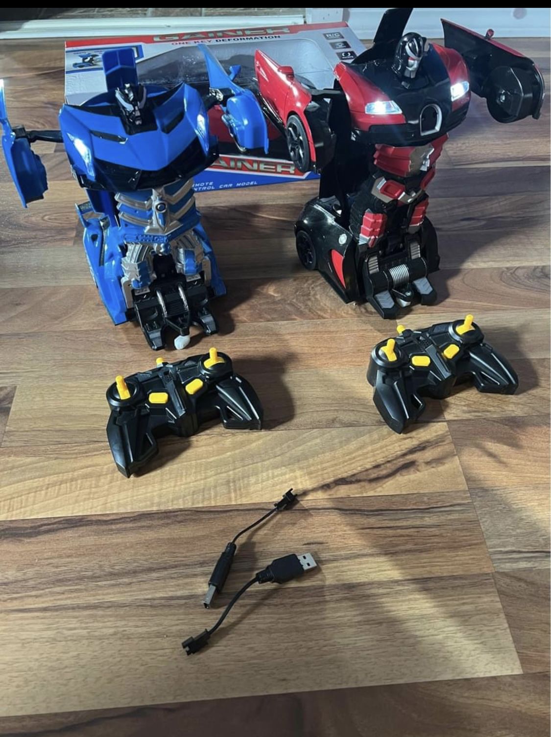 Car Transformers Buggati And Lamborghini