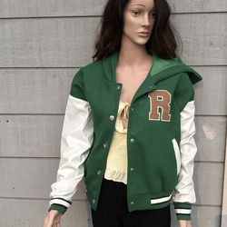 Women’s better be brand varsity jacket size L