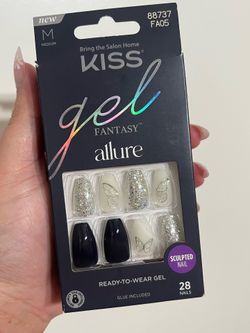 Brand new kiss butterfly nails