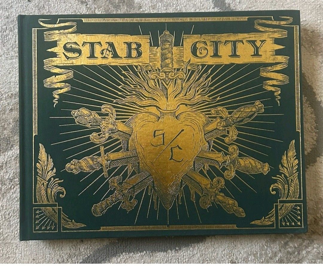 RARE! Stab City Tattoo Flash Book 1of 1000