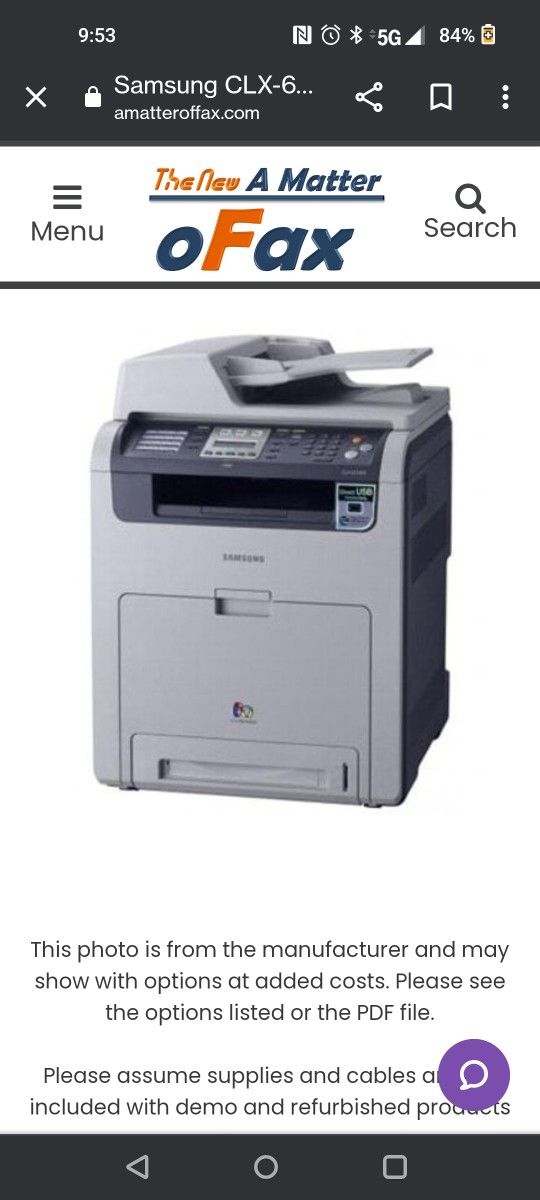 Printer Fax Machine 