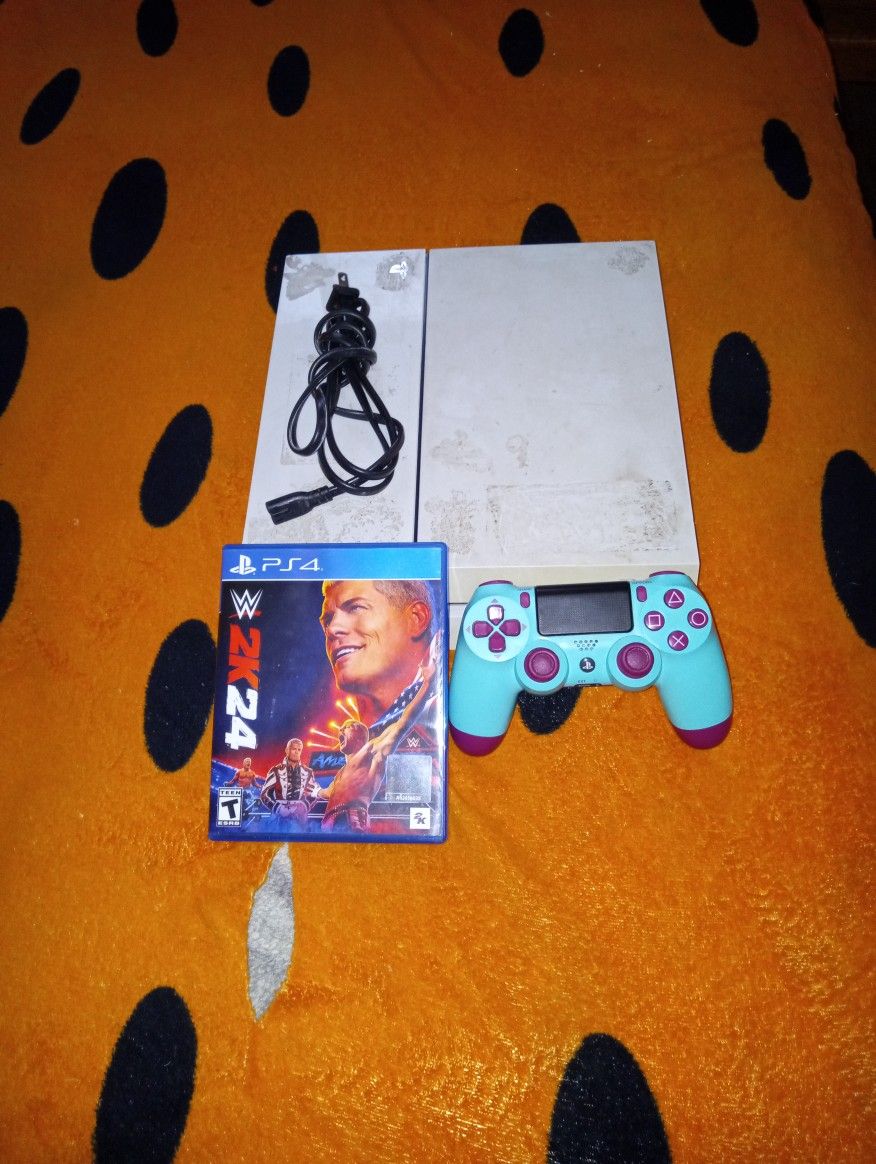 Original PS4 With Game And Special Controller