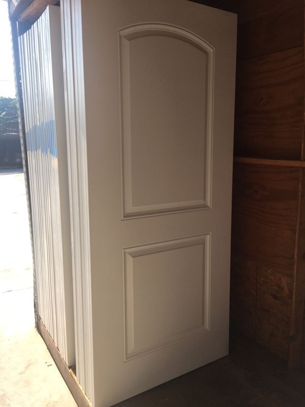 36 x 80 x 1 3/4 inch Fiberglass Entry door 125.00 Brand