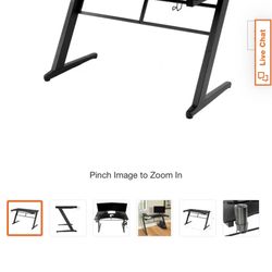 Black Carbon Fiber Desk. 