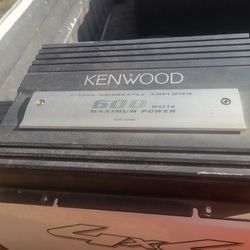 Kenwood Amp 