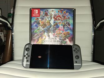 Nintendo switch oled super smash bros ultimate
