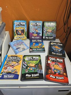 Doc Men, Captain Underpants And Wimpy Kid Books