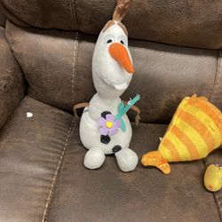 Galerie Disney Frozen Olaf 11" Plush Plushie Stuffed Animal