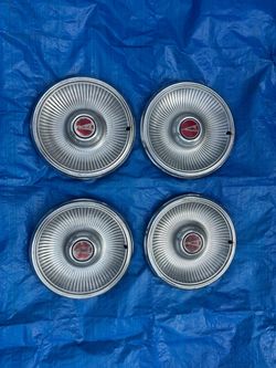 Vintage Pontiac Hubcaps Wheel Covers