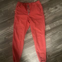 Orange Figs Scrub Pants Medium
