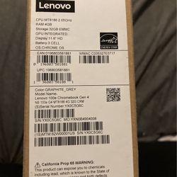 Lenovo 100e Chromebook Gen 4 11.6
