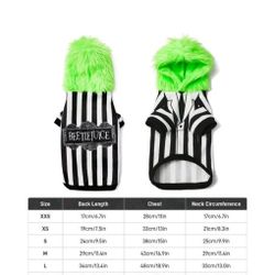  BEETLEJUICE Pet Costume 
