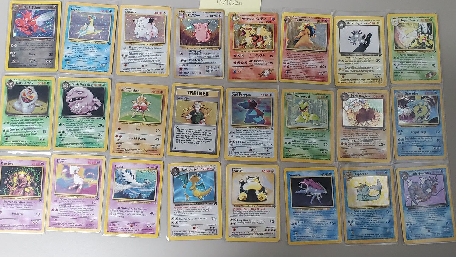 Pokemon Cards Mostly Holo Lot