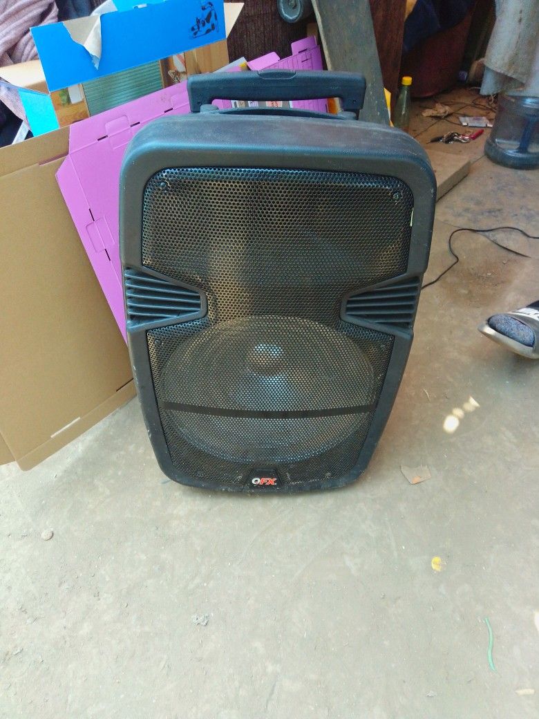 Qfx Speaker 15 Inch Bluetooth