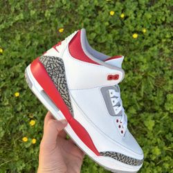 Jordan 3 Fire Red