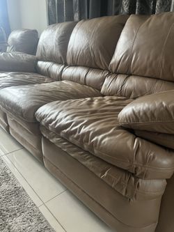 Leather Couch for Sale!