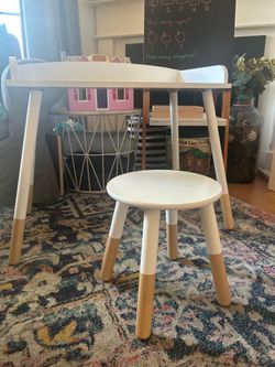 Kids Table and Stool Set
